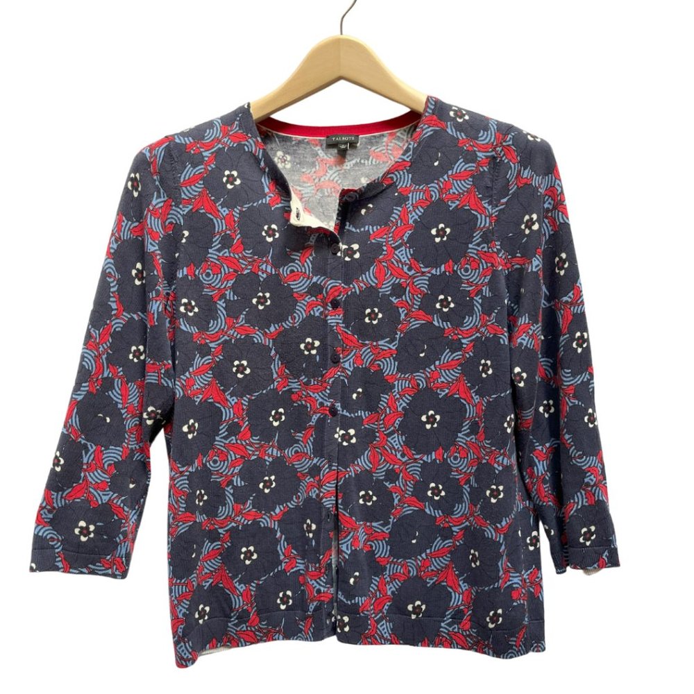 Talbots Fine Gauge Cardigan Size L